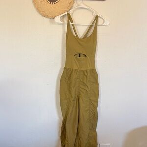 Olive Green Women's Jumpsuit
